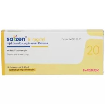SAIZEN 60IU 20 mg SERENO TR